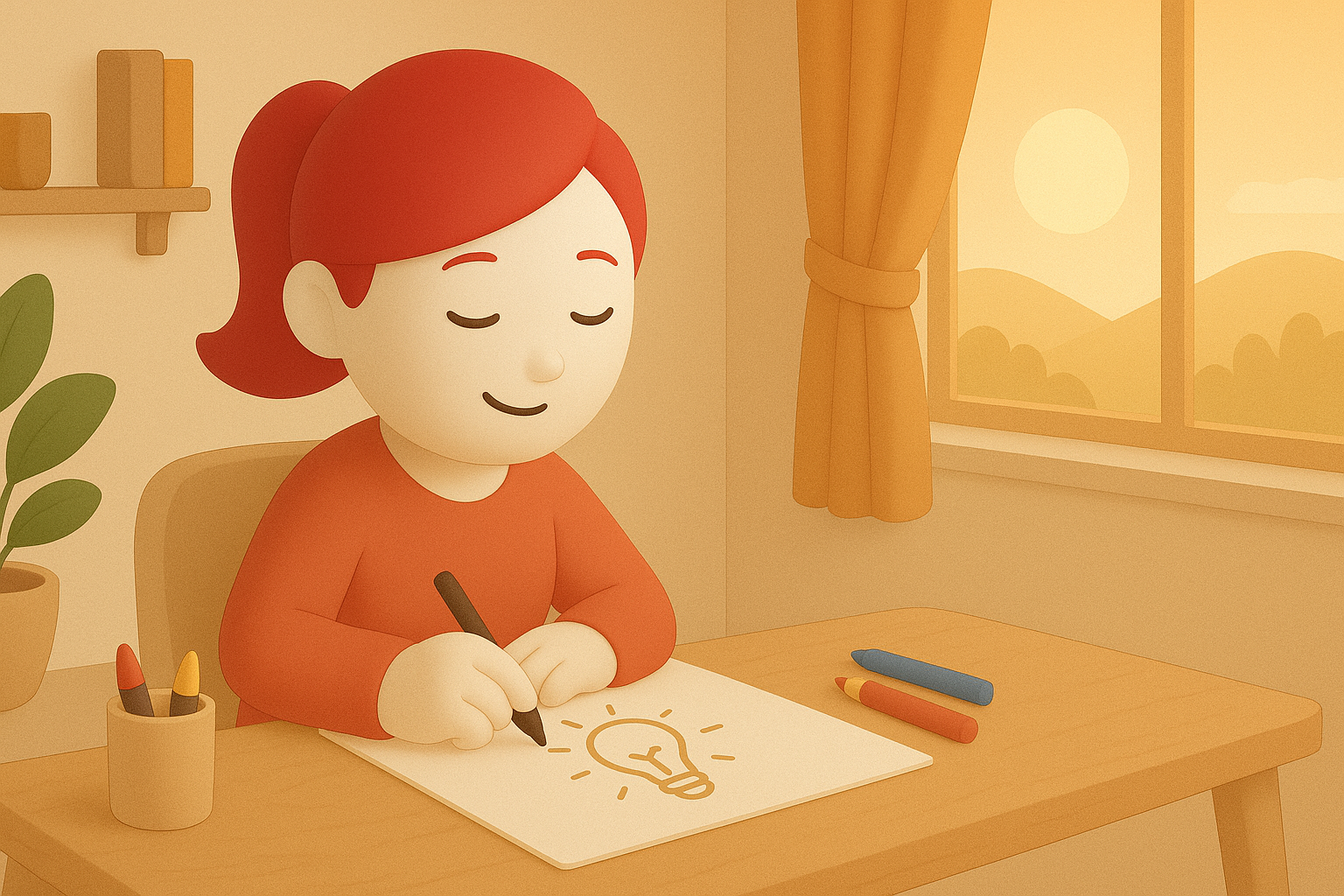 Creative spark character